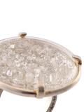 diamond and glass star ring