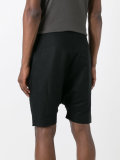 Drop-crotch shorts