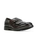perforated detailing monk shoes