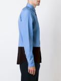 contrast hem shirt
