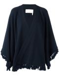 tassel trim cardigan