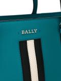 stripe detail tote