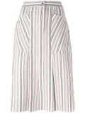 striped skirt