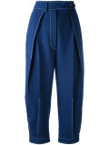 pleat front trousers