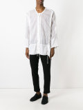 Camicia stringhe buttoned shirt