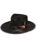 rose fedora hat