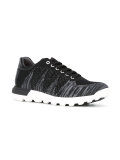 lace-up knit trainers