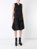 plaid sleeveless dress