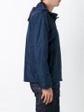 hooded zipped jacket