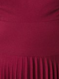 pleated cami dress