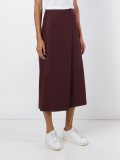 diagonal cut skirt