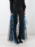 tulle full length high waist skirt
