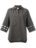 laser cut detail shirt 