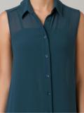 sleeveless shirt dress