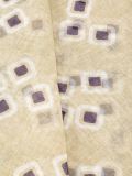 square printed scarf