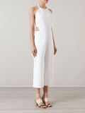 cropped halterneck jumpsuit
