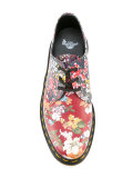 floral print lace up shoes 