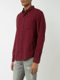 button-down plaid shirt