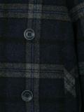 checked peacoat