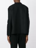 curved hem jacket 