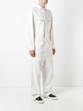 herringbone pattern jumpsuit