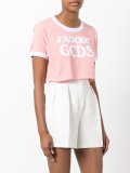 logo cropped T-shirt 