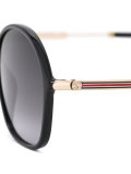 oversize round frame sunglasses