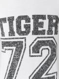 tiger print T-shirt