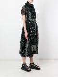 佩斯理印花百褶连衣裙