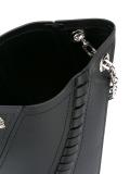 braided detail bucket bag