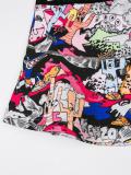 cartoon print skirt