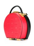 round studded shoulder bag