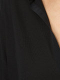 v-neck band collar shirt