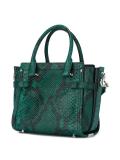 snakeskin tote 