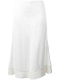 ribbed hem skirt