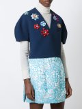 structured embellished crop jacket