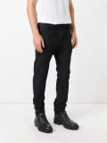 shredded detail jeans