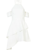 halter-neck layer dress 