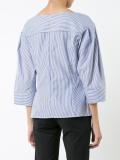 fine stripe blouse 