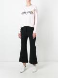 logo print sweatshirt 