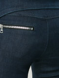 fold-over waist cropped jeans
