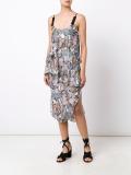 'Wave Tier Slip' dress