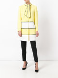 flappy tie midi coat