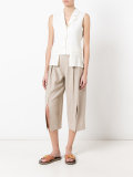 cropped waistcoat