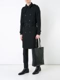 double-breasted trench coat