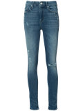 high-rise skinny jeans
