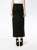 side slit midi skirt