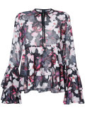 Magnolia Blossom荷叶边上衣
