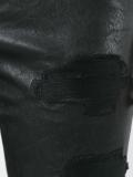 destroyed effect skinny trousers