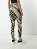 patterned trousers